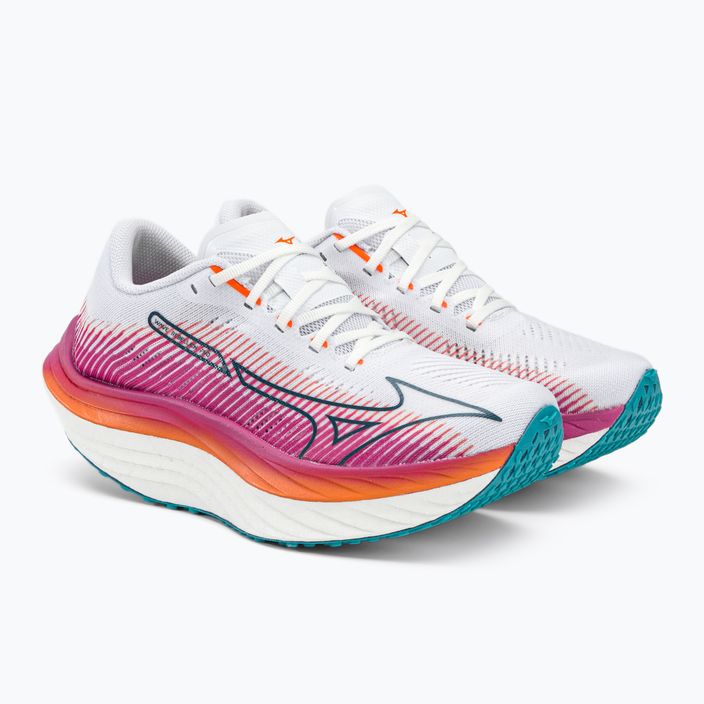 Кросівки для бігу  Mizuno Wave Rebellion Pro біло-рожеві J1GD231721 6