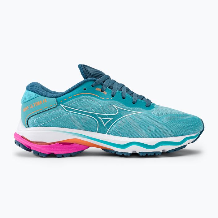 Кросівки для бігу жіночі Mizuno Wave Ultima 14 блакитні J1GD231821 2