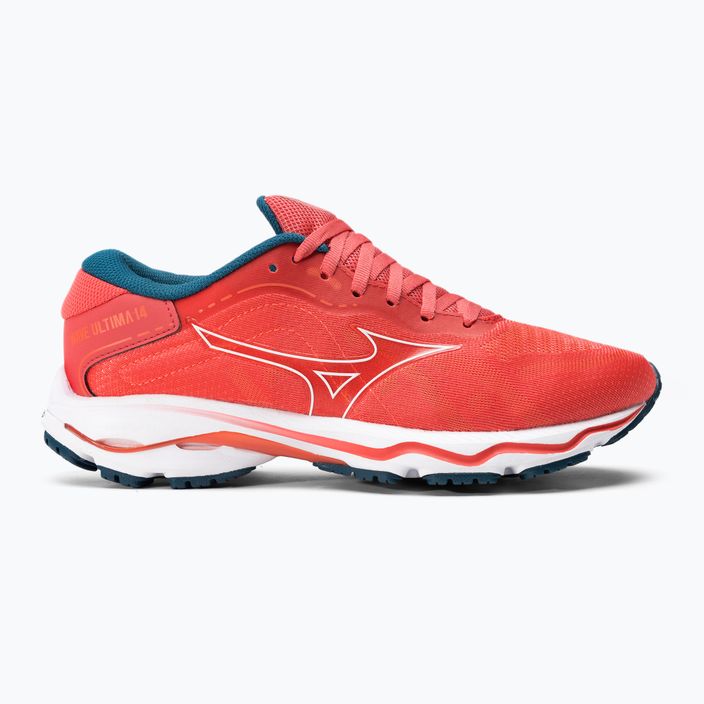 Кросівки для бігу жіночі Mizuno Wave Ultima 14 рожеві J1GD231823 2