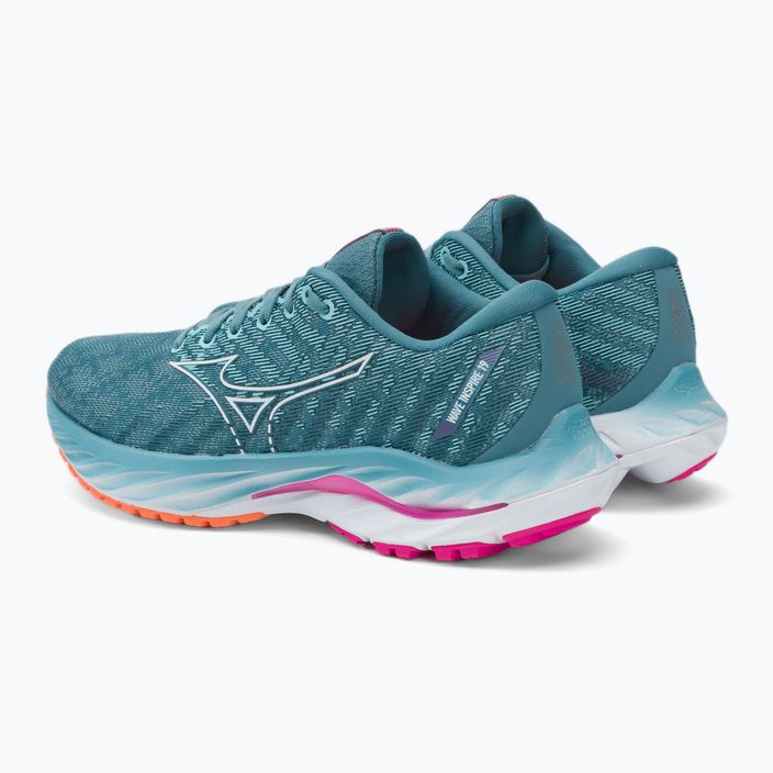 Кросівки для бігу жіночі Mizuno Wave Inspire 19 блакитні J1GD234421 3