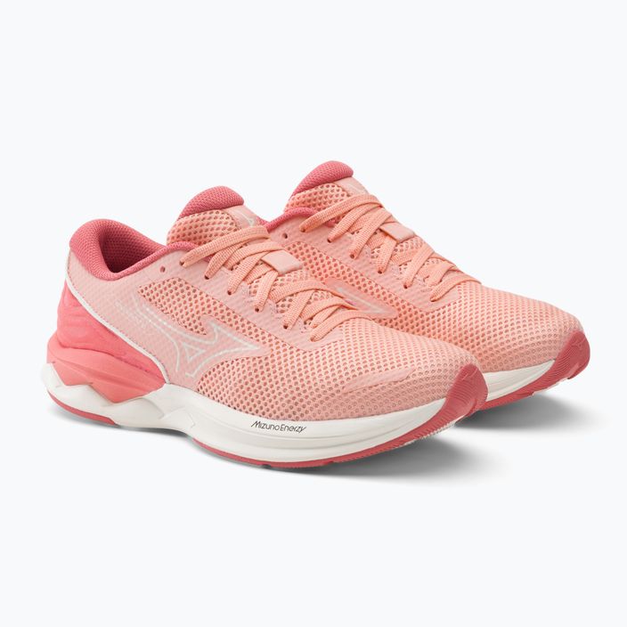 Кросівки для бігу жіночі Mizuno Wave Revolt 3 рожеві J1GD238124 4
