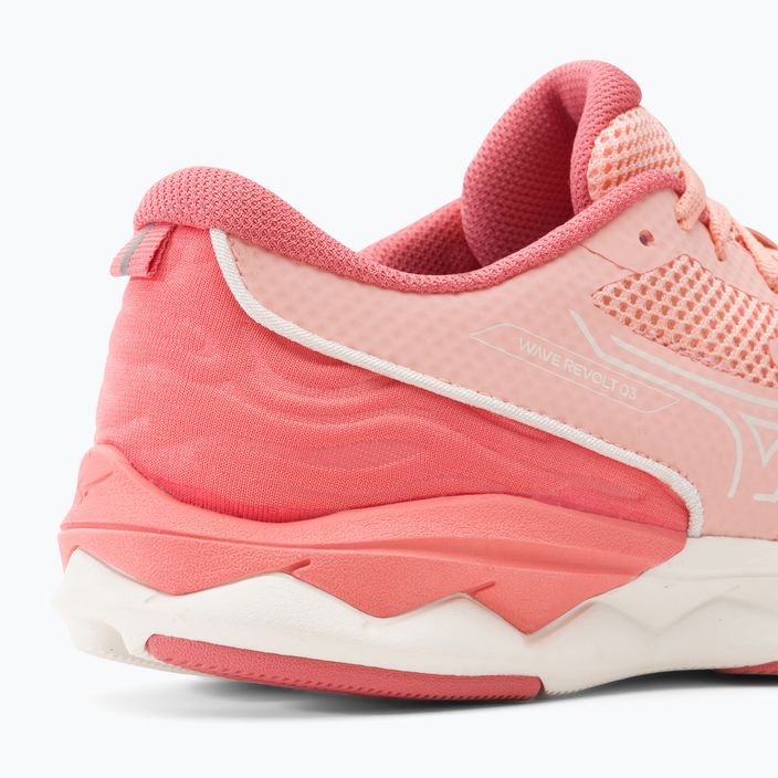 Кросівки для бігу жіночі Mizuno Wave Revolt 3 рожеві J1GD238124 9