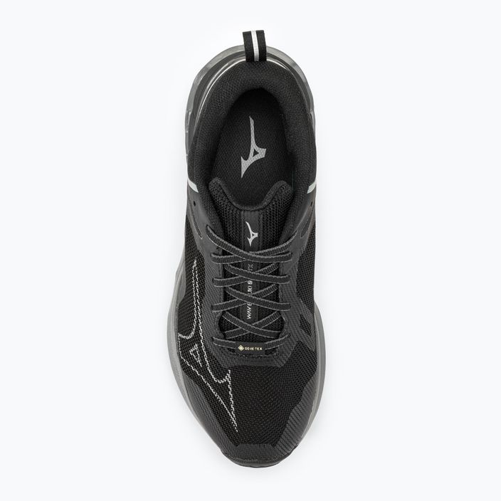 Кросівки для бігу чоловічі Mizuno Wave Ibuki 4 GTX black/metalic gray/dark shadow 7