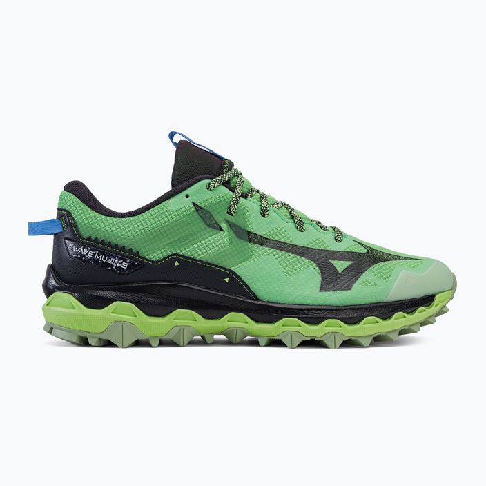 Кросівки для бігу чоловічі Mizuno Wave Mujin 9 зелені J1GJ227052 2