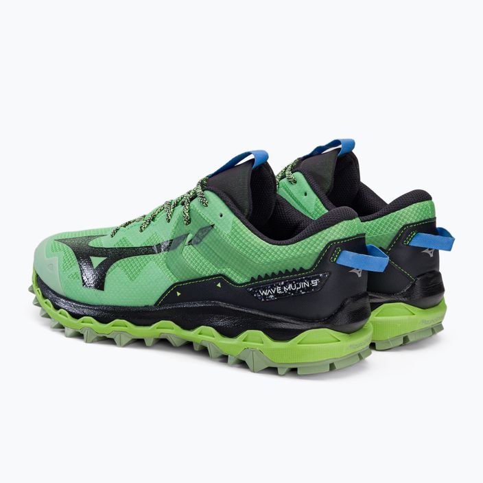 Кросівки для бігу чоловічі Mizuno Wave Mujin 9 зелені J1GJ227052 3