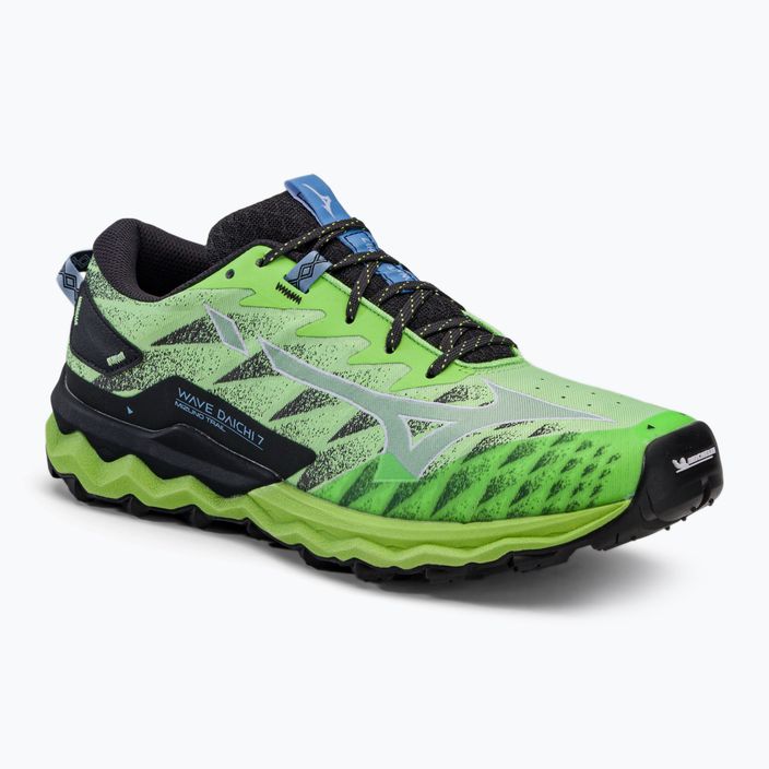 Кросівки для бігу чоловічі Mizuno Wave Daichi 7 зелені J1GJ227102