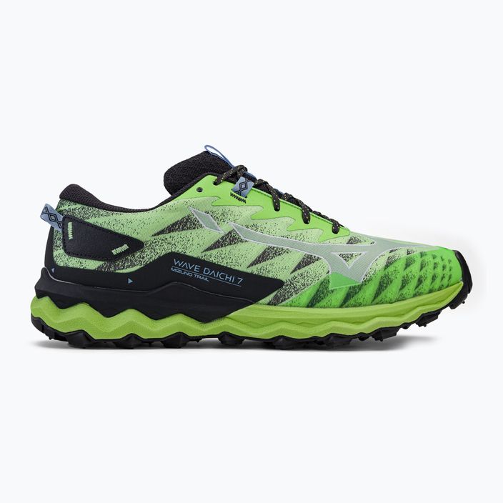 Кросівки для бігу чоловічі Mizuno Wave Daichi 7 зелені J1GJ227102 2