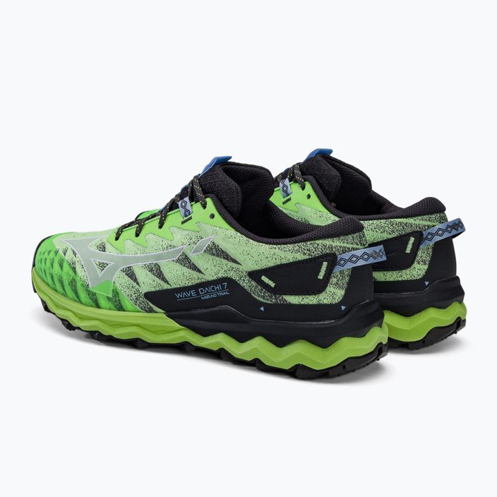 Кросівки для бігу чоловічі Mizuno Wave Daichi 7 зелені J1GJ227102 3