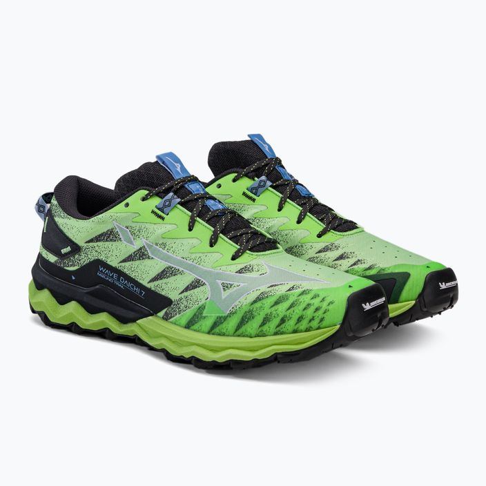 Кросівки для бігу чоловічі Mizuno Wave Daichi 7 зелені J1GJ227102 4
