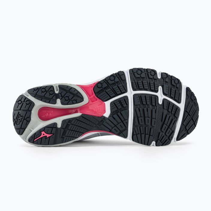 Жіночі бігові кросівки Mizuno Wave Prodigy 5 перламутрово-сині/білі/яскраво-рожеві 4