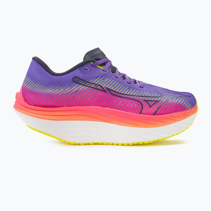 Кросівки для бігу жіночі Mizuno Wave Rebellion Pro highvpink/ombre blue/purple punch 2