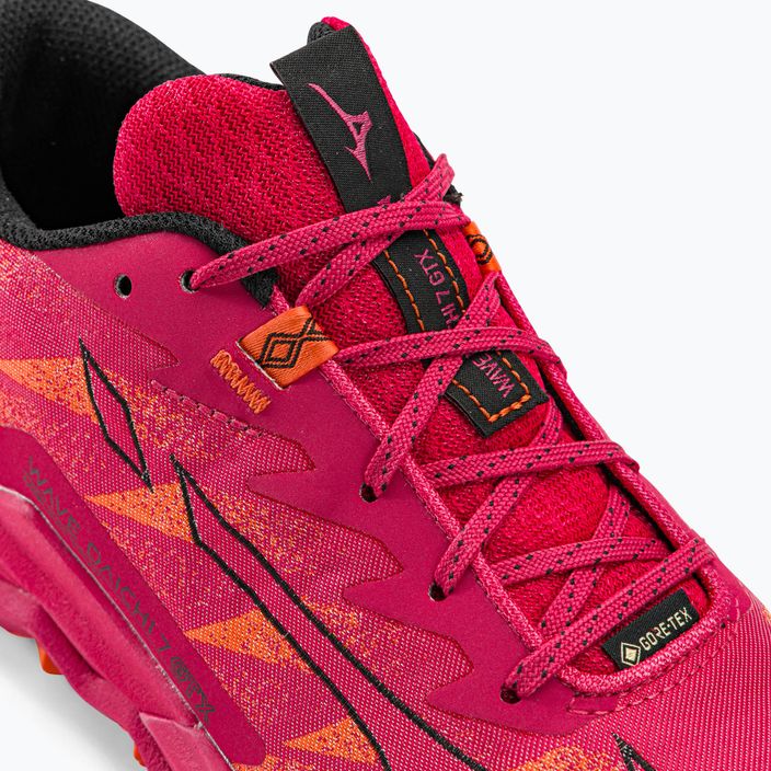 Кросівки для бігу жіночі Mizuno Wave Daichi 7 GTX jazzy/tigerlily/black 9