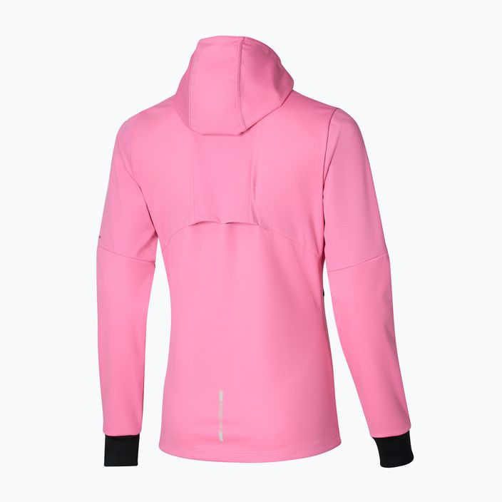 Жіноча бігова куртка Mizuno Thermal Charge BT sachet рожева 2
