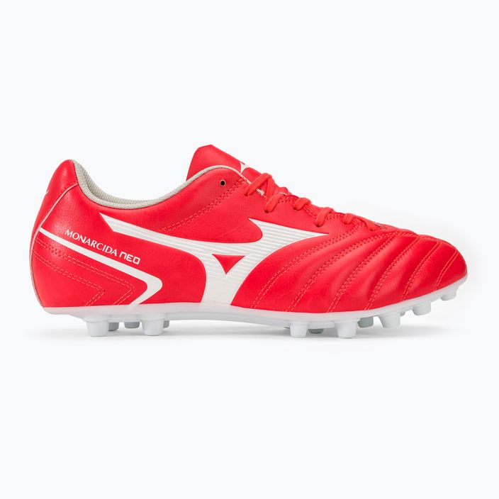 Чоловічі футбольні бутси Mizuno Monarcida Neo II Select AG flerycoral2/білий 2