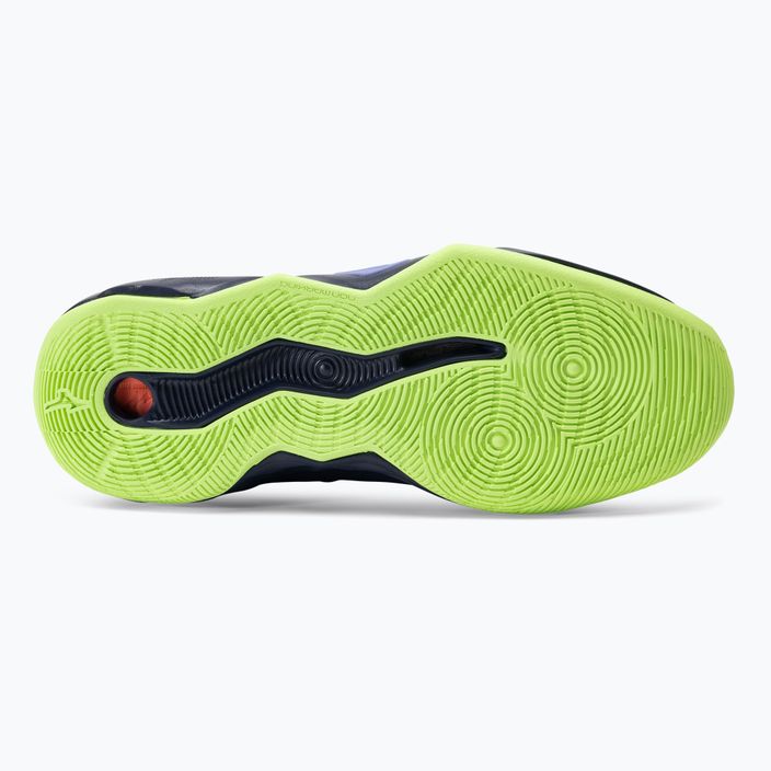 Чоловічі волейбольні туфлі Mizuno Wave Dimension вечірні сині/технологічний зелений/лоліт 6