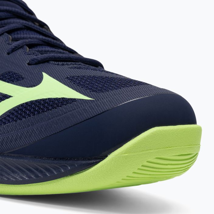 Кросівки баскетбольні Mizuno Wave Dimension evening blue/tech green/lolite 9