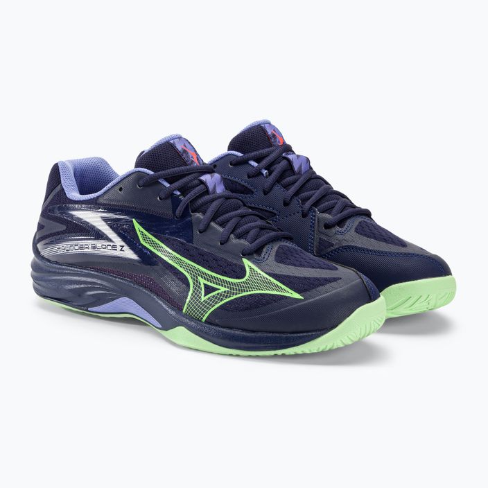 Кросівки баскетбольні чоловічі Mizuno Thunder Blade Z evening blue/tech green/ olite 5