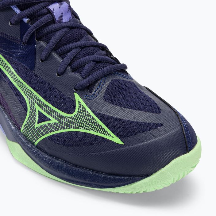 Кросівки баскетбольні чоловічі Mizuno Thunder Blade Z evening blue/tech green/ olite 9