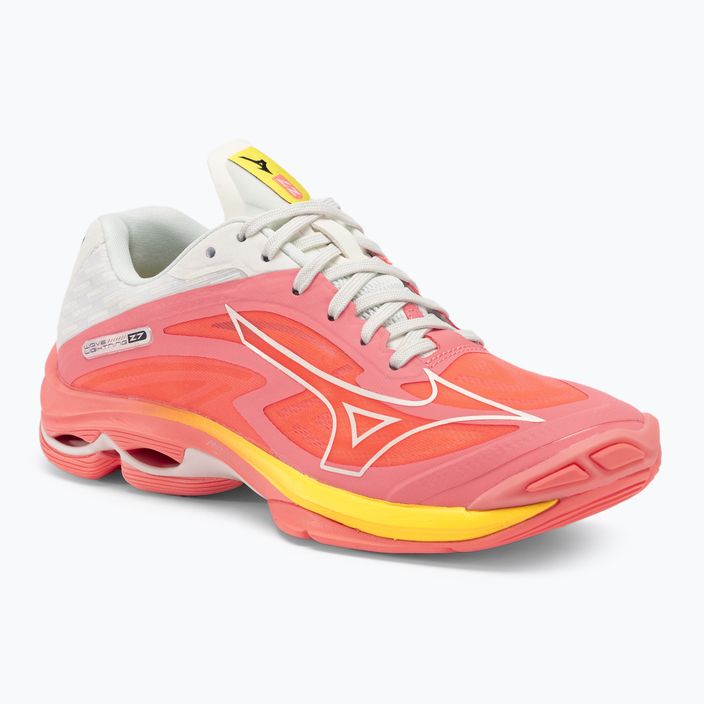 Жіночі волейбольні кросівки Mizuno Wave Lightning Z7 candycoral/black/bolt2neon