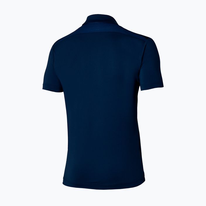 Чоловіча тенісна футболка-поло Mizuno Charge Shadow Polo contest blue 2