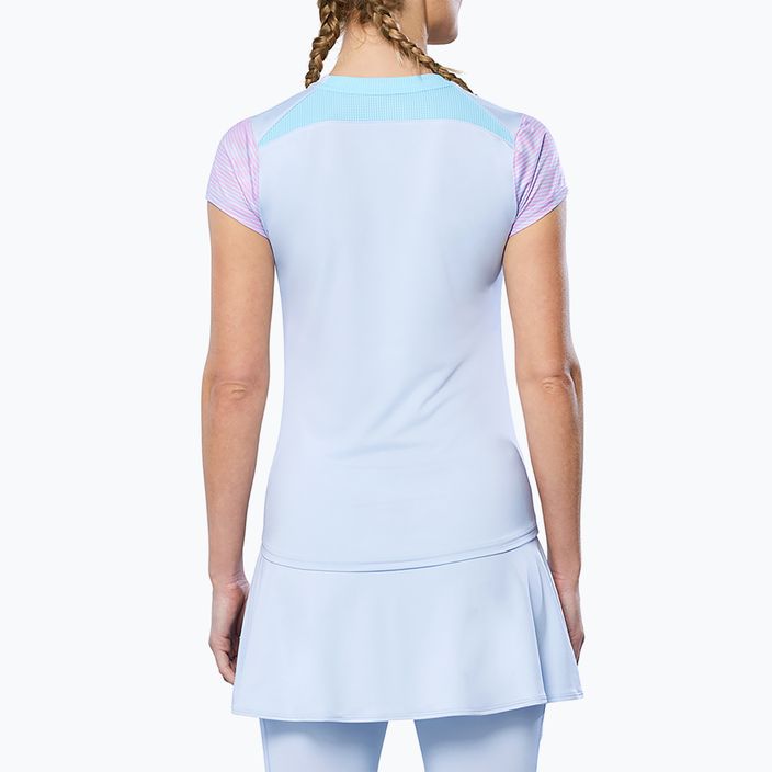 Жіноча тенісна футболка Mizuno Charge Printed Tee halogen blue 2