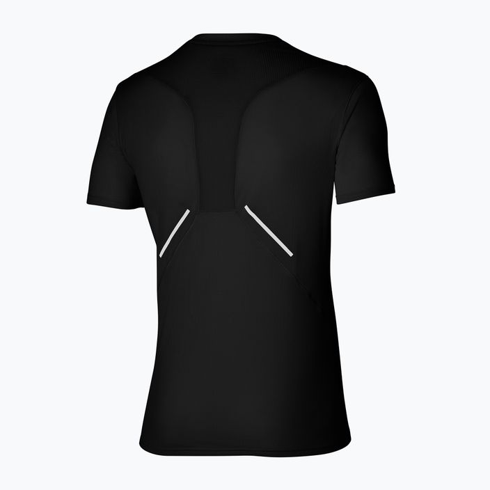 Футболка для бігу чоловіча Mizuno DryAeroFlow Tee black 2