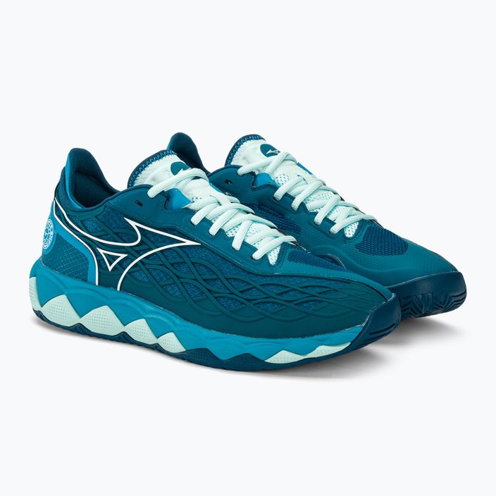 Взуття для тенісу чоловіче Mizuno Wave Enforce Tour AC moroccan blue/white/bluejay 5