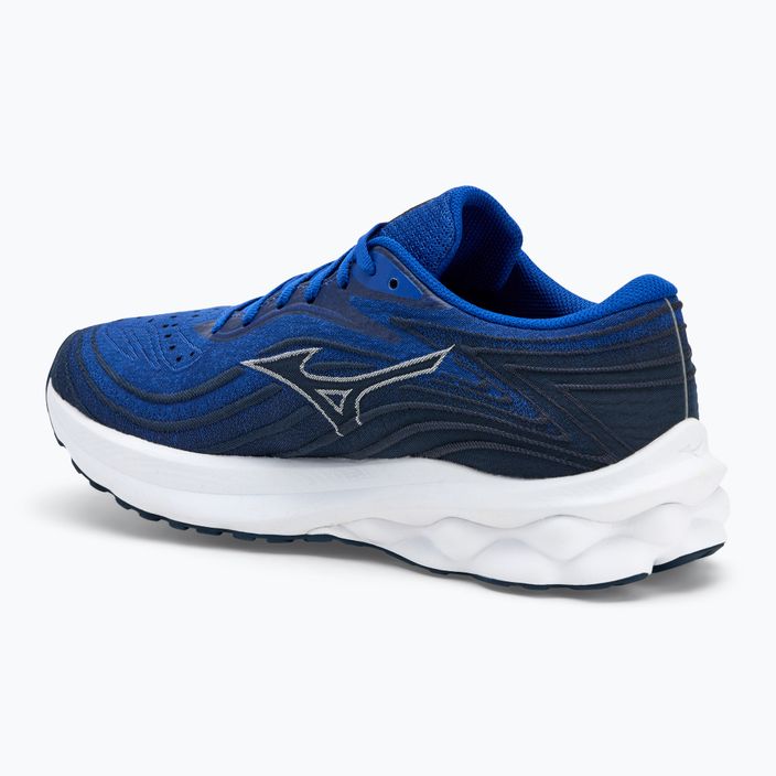 Кросівки для бігу чоловічі Mizuno Wave Skyrise 5 surf the web/ white/ india ink 3