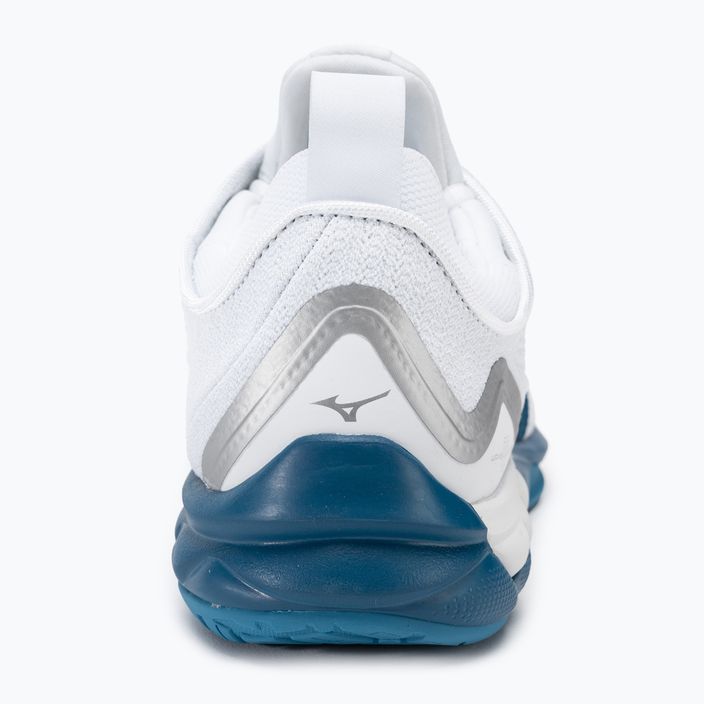 Кросівки для волейболу чоловічі Mizuno Wave Luminous 2 white/sailor blue/silver 6