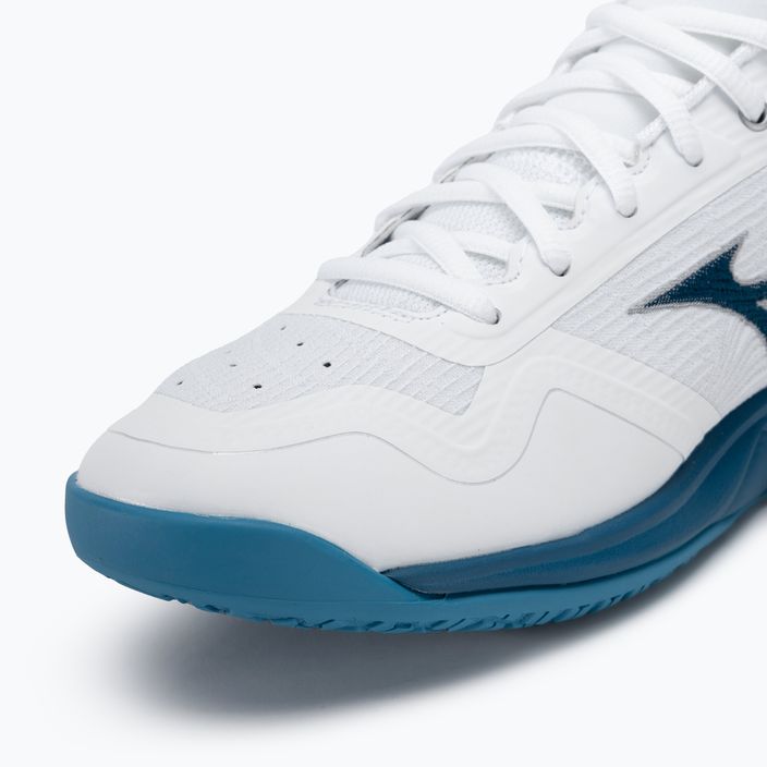 Кросівки для волейболу чоловічі Mizuno Wave Luminous 2 white/sailor blue/silver 7
