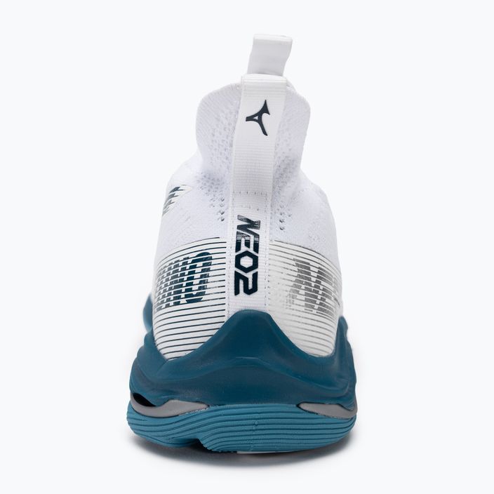 Кросівки для волейболу чоловічі Mizuno Wave Lightning Neo2 white/sailor blue/silver 6