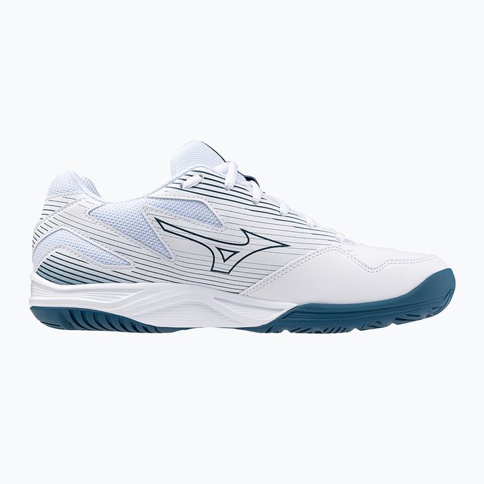 Чоловічі волейбольні кросівки Mizuno Cyclone Speed 4 білі / темно-сині / сріблясті 2