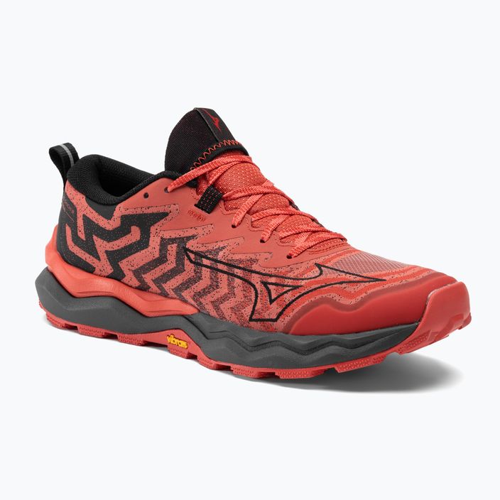 Чоловічі бігові кросівки Mizuno Wave Daichi 8 cayenne/black/high risk red