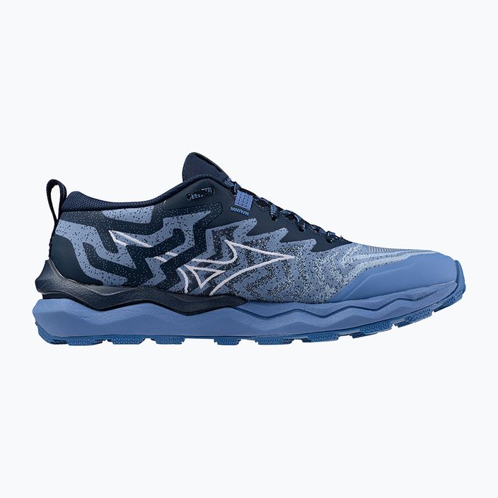 Жіночі бігові кросівки Mizuno Wave Daichi 8 ebb and flow/білий/сукня синій