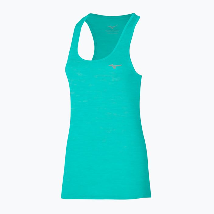 Танк топ для бігу жіночий Mizuno Impulse Core Tank blue turquoise