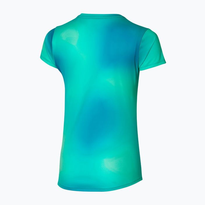 Футболка для бігу жіноча Mizuno Impulse Core Graphic Tee eggshell blue 2