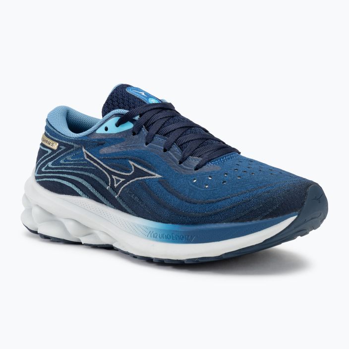 Кросівки для бігу чоловічі Mizuno Wave Skyrise 5 classic blue/plein air/river blue