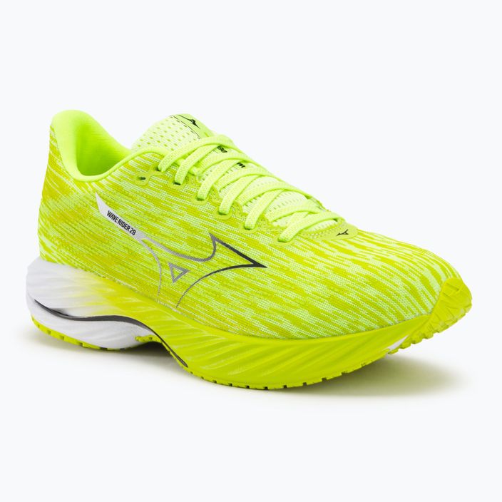 Кросівки для бігу чоловічі Mizuno Wave Rider 28 mizuno neo lime/black/acid lime