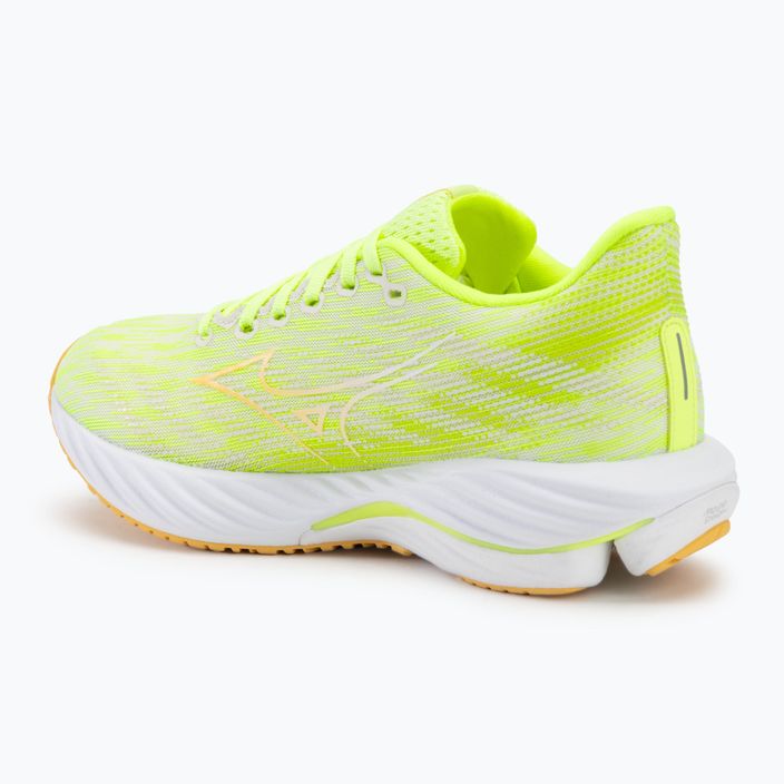 Кросівки для бігу жіночі Mizuno Wave Rider 28 mizuno neo lime/flax/mizuno snow white 3