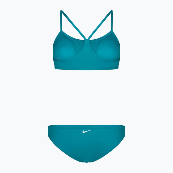 Купальник роздільний жіночий Nike Essential Sports Bikini світло-голубий  NESSA211-345 2