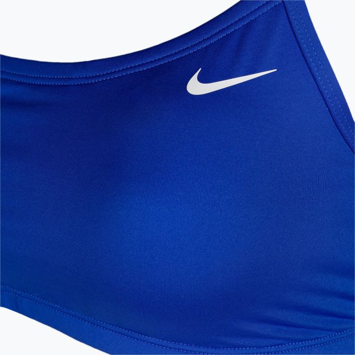 Купальник жіночий з 2-х частин  Nike Essential Sports Bikini синій NESSA211 3