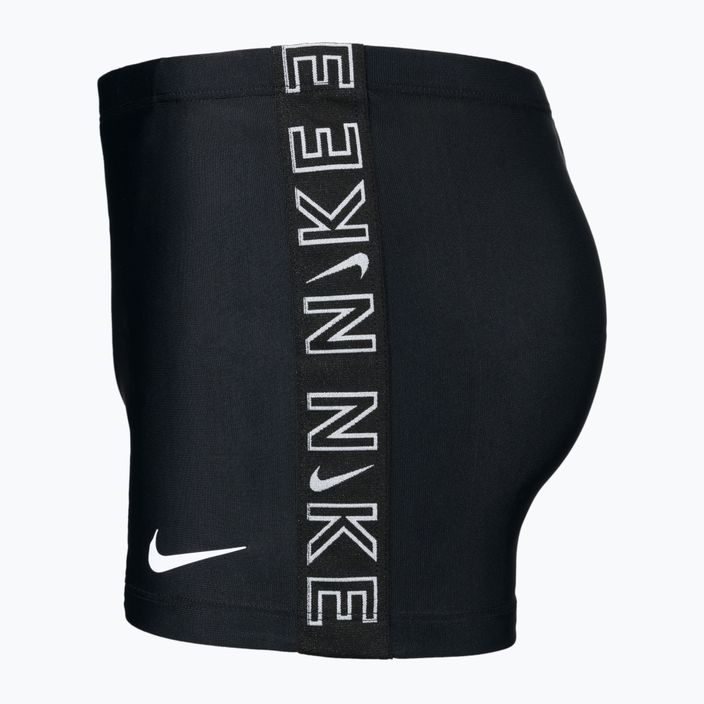 Плавки чоловічі Nike Logo Tape Square Leg чорні NESSB134-001 3