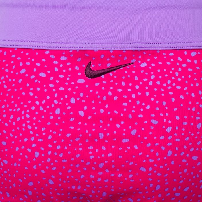 Купальник роздільний дитячий Nike Water Dots Asymmetrical рожевий NESSC725-672 4
