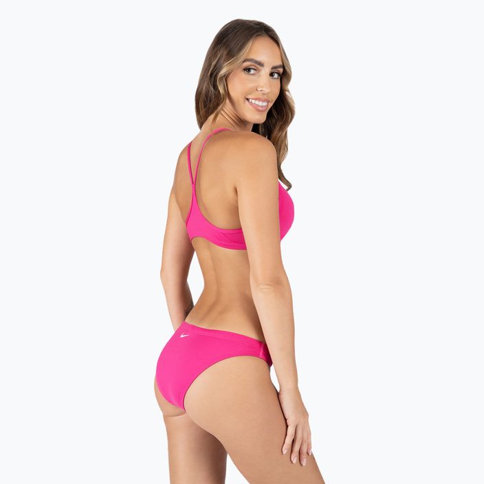 Купальник роздільний жіночий Nike Essential Sports Bikini рожевий NESSA211-672 3
