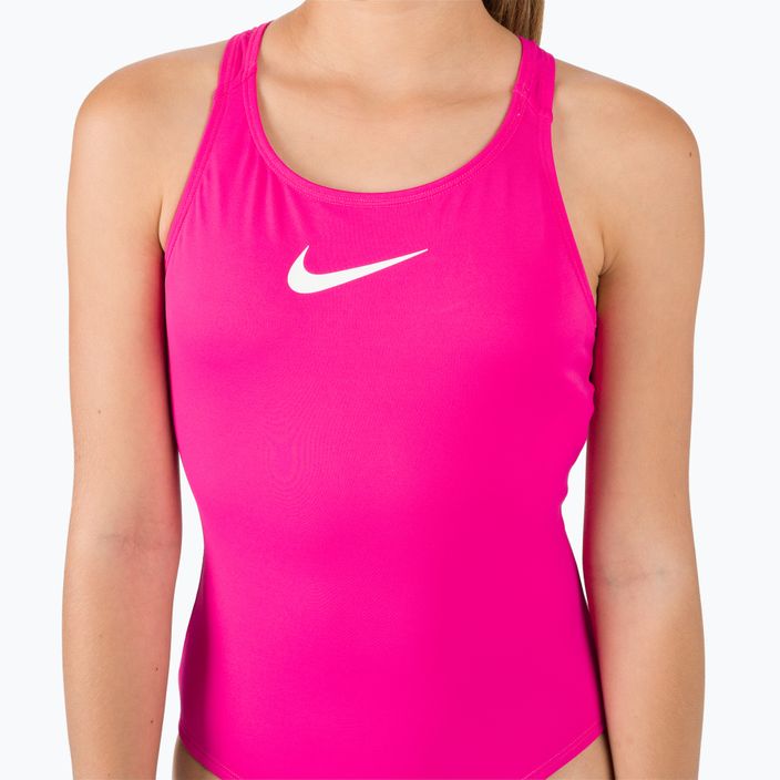 Купальник суцільний дитячий  Nike Essential Racerback рожевий NESSB711-672 4