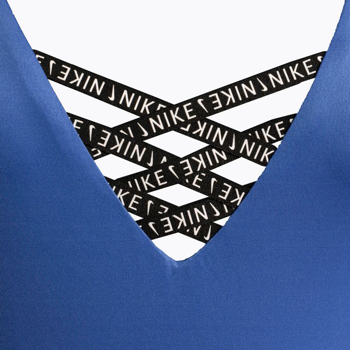Купальник суцільний жіночий Nike Sneakerkini U-Back блакитний NESSC254-442 3