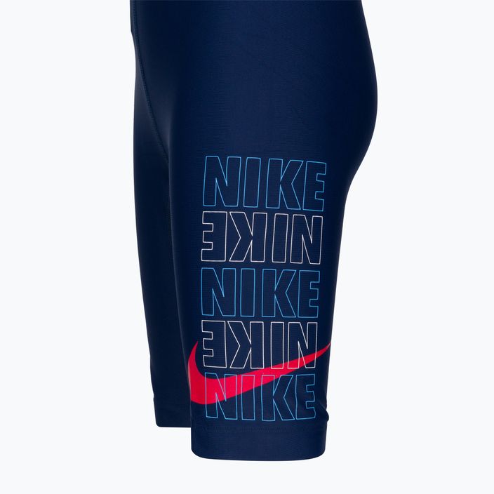 Плавки-джаммери дитячі Nike Multi Logo сині NESSC853-440 5