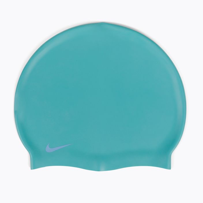 Шапочка для плавання Nike Solid Silicone блакитна 93060-339