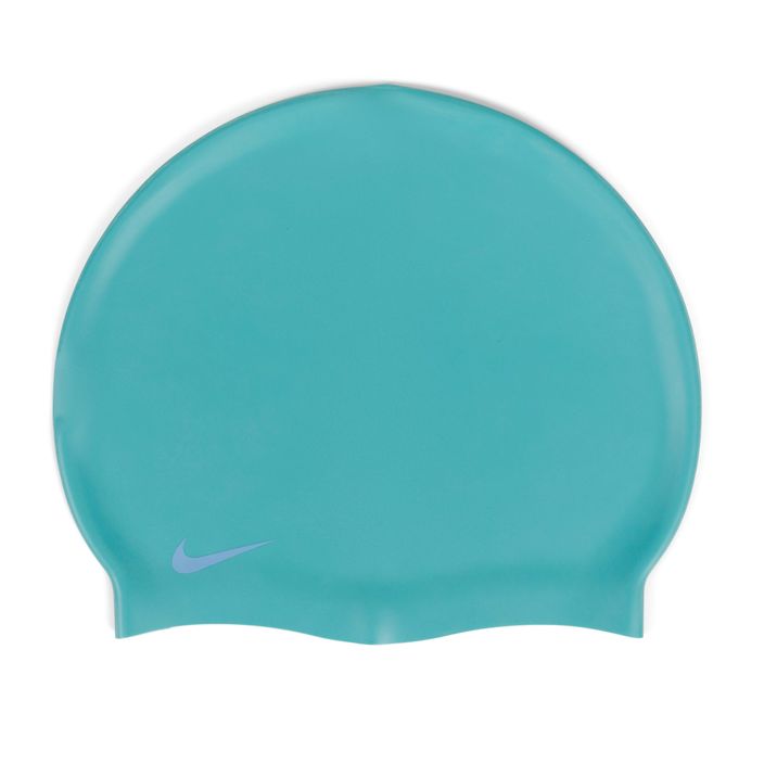 Шапочка для плавання Nike Solid Silicone блакитна 93060-339 2