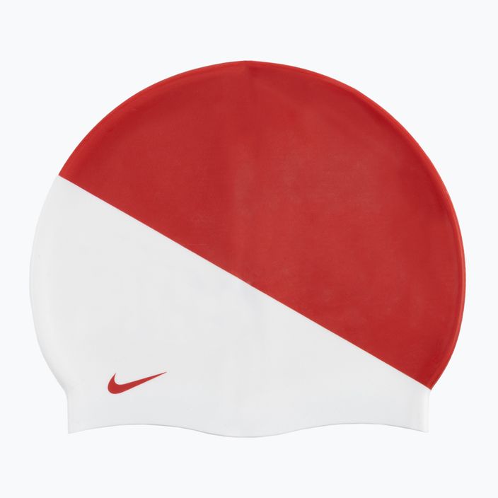 Шапочка для плавання Nike Jdi Slogan червоно-біла NESS9164-613 2